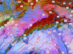 Your case: Dust storm in March 2021