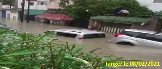 Votre ètude de cas : Inondations causées par de très fortes averses sur la ville du détroit