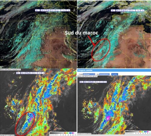 Votre ètude de cas: la situation météorologique pluvieuse sur les provinces de Laayoune et Smara, Maroc