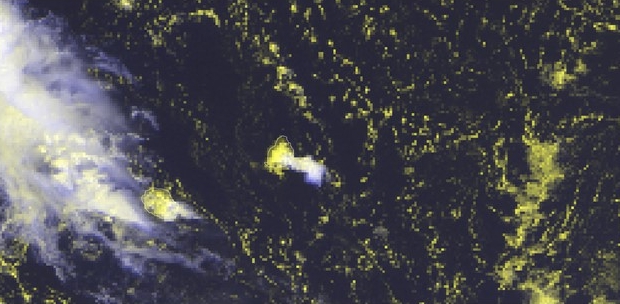 Your case: Sea-breeze induced thunderstorm activity over Mauritius