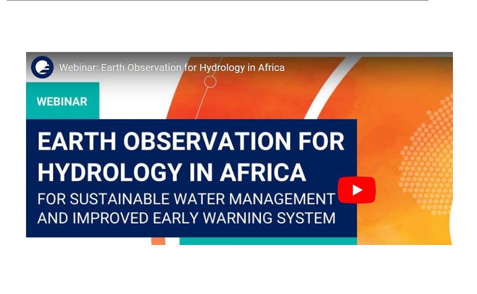 Webinar on hydrology in Africa (recording)