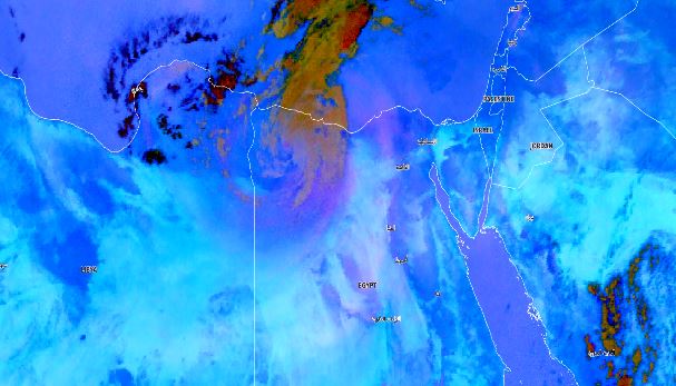 Your case: Sandstorm over Egypt, September 2023